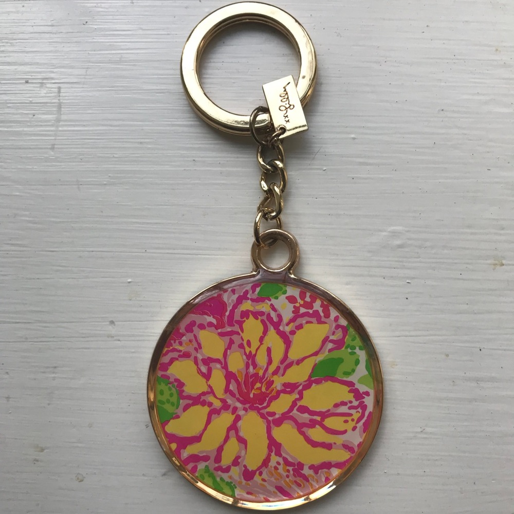 Lilly Pulitzer Metal Keychain